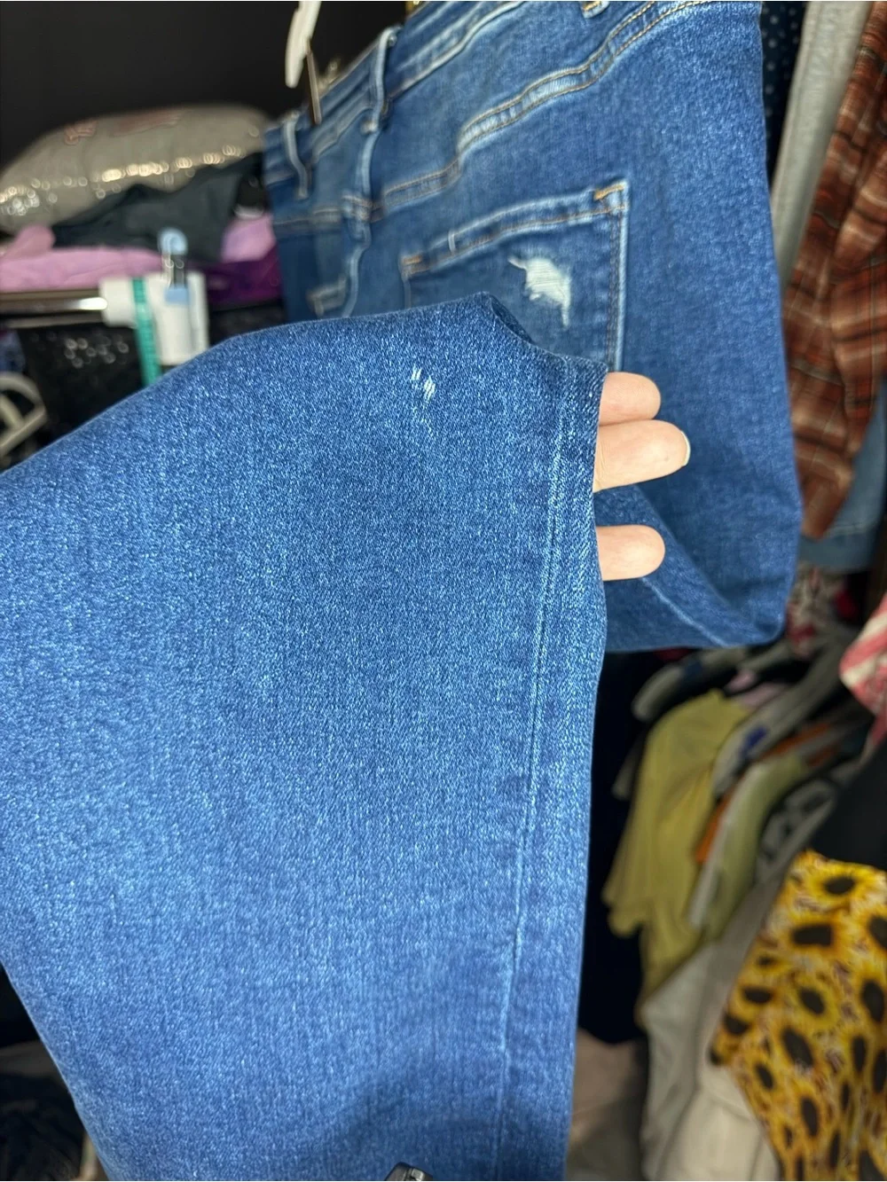Vervet Distressed Skinny Jeans